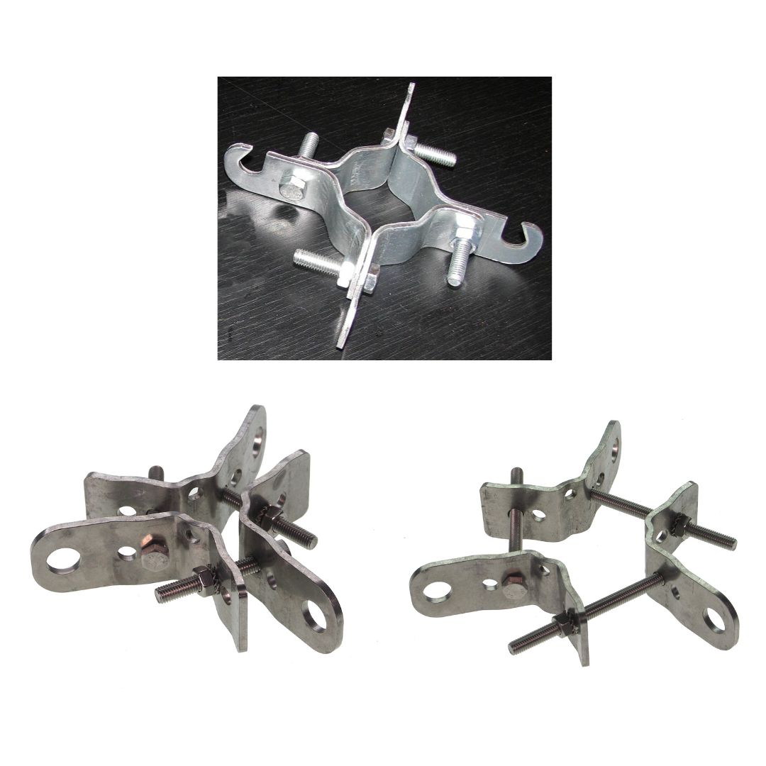 MarineNow Spannschloss Edelstahl 316 – Mit Offenem Auge, Wahlweise Größe (0,9x15,2 Cm, 2er-Pack)