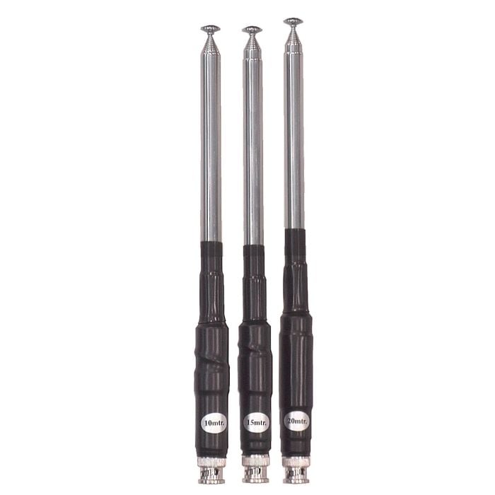 Kit De 6 Antennes Télescopiques COMTRAK 6-80 Mètres - Connexion BNC - Neuf