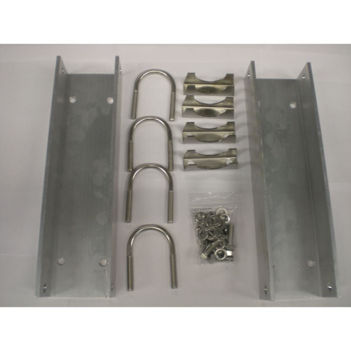 Support De Montage Antenne En Acier Inoxydable Avec Boulons U - Pour Camion, UHF VHF CB Ham