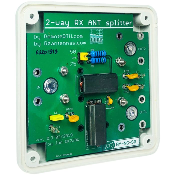 Distributeur RF Actif Avec Isolation - Plage 100 KHz à 150 MHz - 50 Ohms - Parfait Pour SDR, GPSDO, Antennes Et Sources D'Horloge