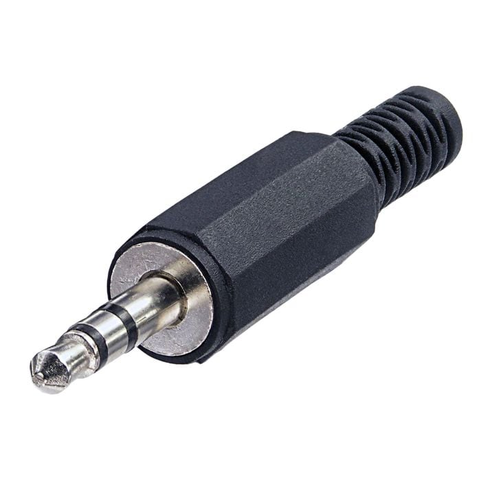 Jack plug 3.5mm stereo