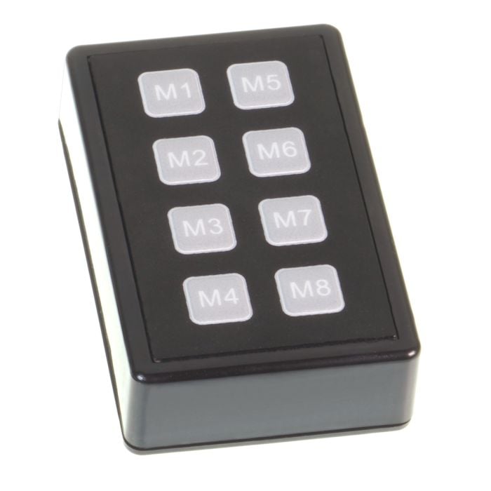 Speichertastatur für Icom-Funkgeräte, 8 Tasten