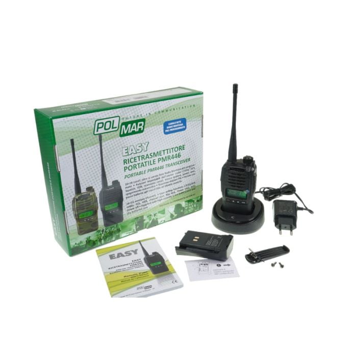 Ricetrasmettitore EASY MIMETIC PMR446 - 5 Watt, UHF, Portatile, Con Batteria Li-Ion E CTCSS/DCS - Foto 12