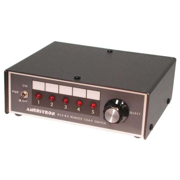 RCS-8VNX Ameritron remote antenna switch up to 250 MHz, 5xN