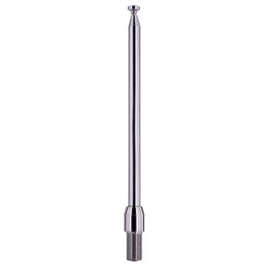 Antenne Télescopique FM Radio TV 6 Sections - 480 Mm - Diamètre 2 Mm Femelle - Remplacement Universel