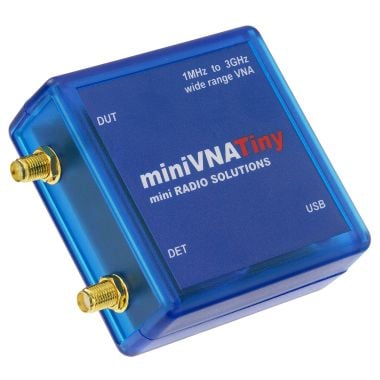 Compact antenna analyzer: MiniVNA TINY 3GHz