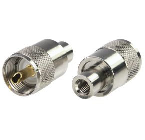 10 Pezzi Riduttori PL-259 Per Cavo Coassiale Mini 8, Adattatori Dorati, Nuovi - Foto 5