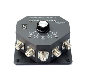 Módulo Conmutador Antena 6:1 - Frecuencia 1.8MHz-60MHz - Conexión SO-239 - Para Radioaficionados