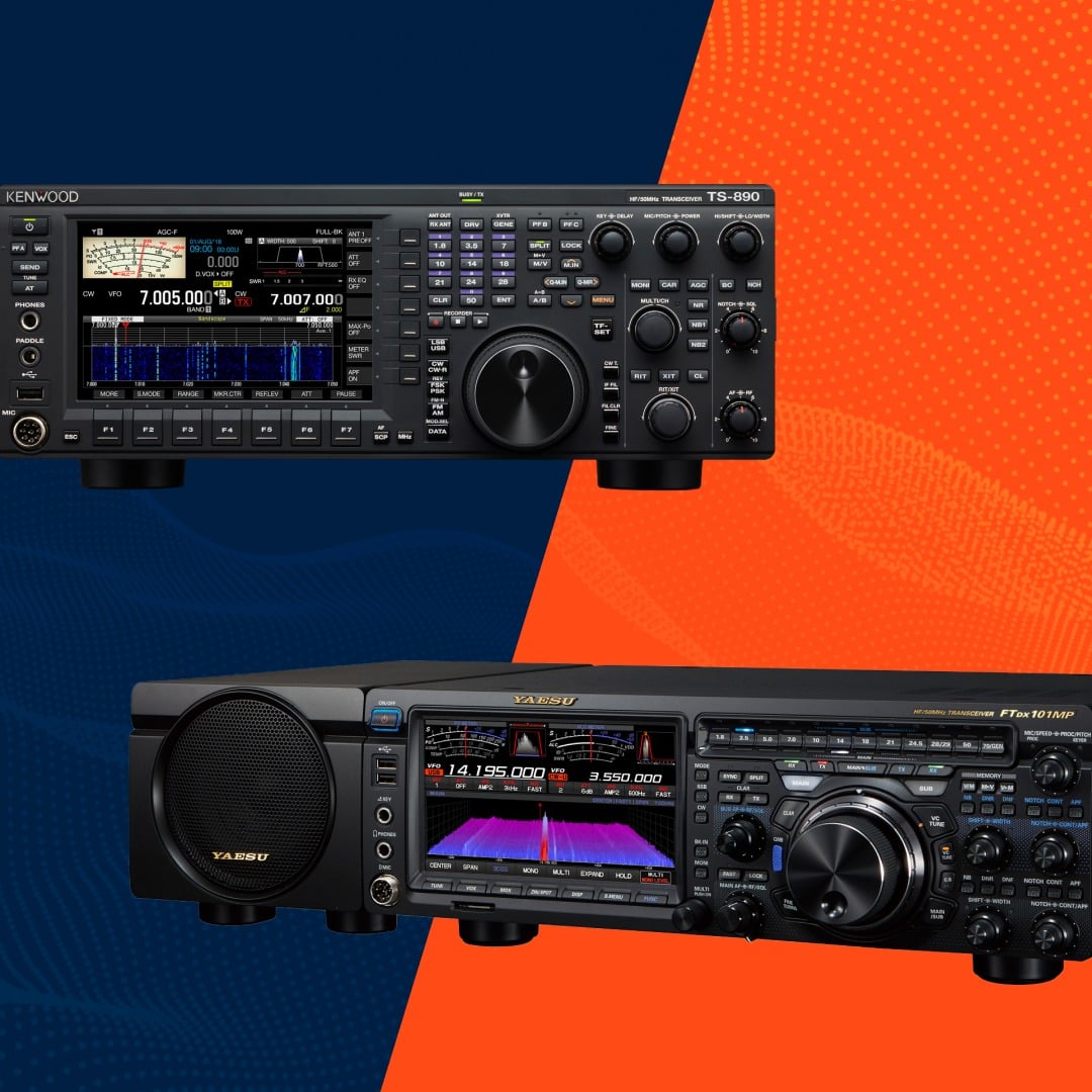 Dx10 Transceiver President Washington mit SSB und 80 Watt Leistung